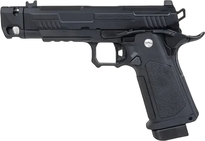 Arcturus Hi-Capa Vanguard 4.3" GBB Gun (Optics Ready/Compensator) - Black