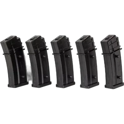 Specna Arms Set of 5 Mid-Cap 120 BB Magazines for G36 Replicas