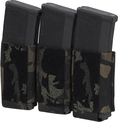WoSport Triple magazine pouch 5.56 mm Wosport MC Black