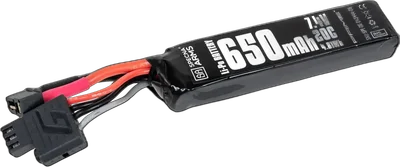 Specna Arms Li-Po Specna Arms x Gens Ace 650 mAh 20C 7.4V T-Deans mini G-Tech battery