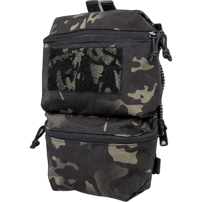 WoSport Back panel with MOLLE system for V5 PC Wosport MC tactical vest Black
