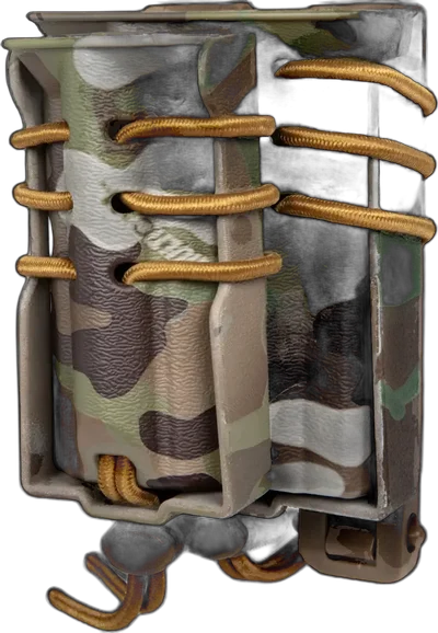 Carrier for 2 M4/M16 and 9mm magazines Wosport Urban Assault Quick Pull MC