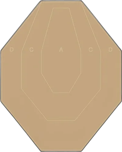Range Solutions IPSC Mini targets, 500 pcs. (paper)