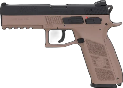 ASG CZ P-09 GBB Pistol – Half Tan
