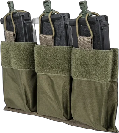 WoSport Triple tactical insert for 7.62mm magazines Wosport Ranger Green