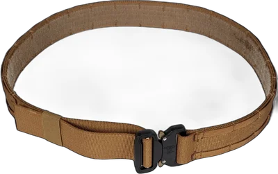Combat Belt with buckle - Coyote Brown