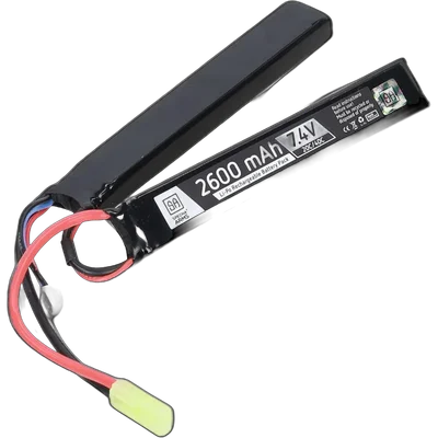 Specna Arms LiPo 7.4V 2600mAh 20/40C 2-module Tamiya mini battery