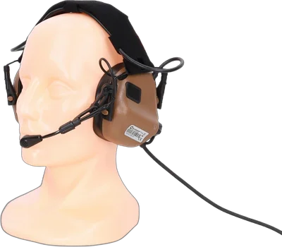 M32X Plus active hearing protectors – Coyote Brown