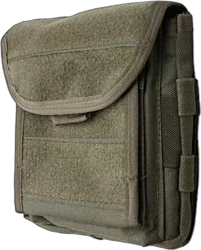 GFC Tactical Administration panel with map pouch – OLIVE