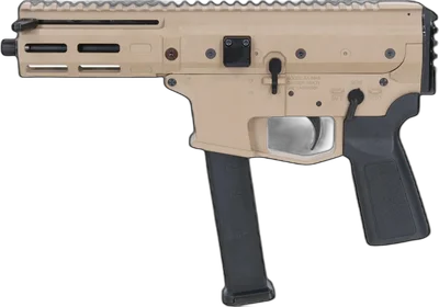 Lambda Defence x Angstadt Arms MDP-9 Tan airsoft machine gun