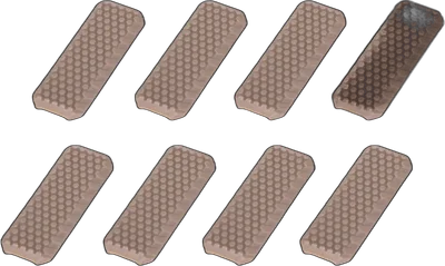 JJ Airsoft M-LOK rail cladding set Type 1 Tan