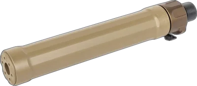 5KU Silencer 5KU QD with outlet device 5KU-312-W Tan
