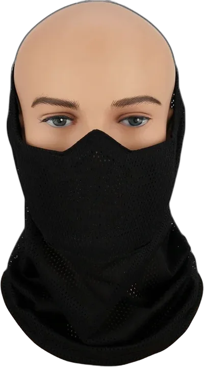 Face Warrior Defender Mask Black