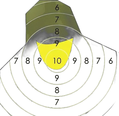 Range Solutions NT23P Shooting Targets, Side - 50 pieces