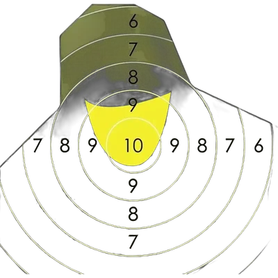 Range Solutions NT23P Shooting Targets, Side - 50 pieces