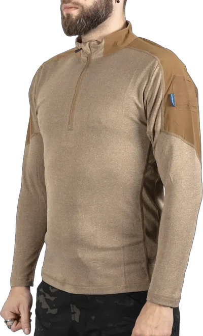 Blue Label Hunter long sleeve tactical sweatshirt Khaki