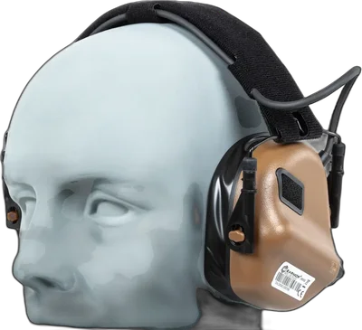 M31 Plus active ear protectors - Coyote Brown