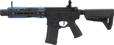 King Arms x Strike Industries Sentinel GRIDLOK® 8.5" Aster SE ETU Black/Blue airsoft Carbine