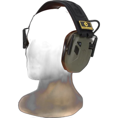 EARMOR M300T active hearing protectors - Foliage Green