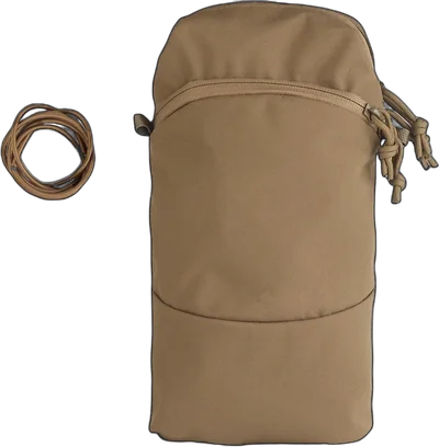 Cargo universal pocket 3x6 Vertical Laser Cut Coyote Brown