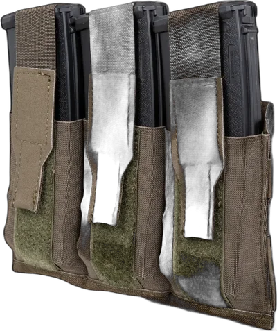 WoSport Triple magazine loader with flap Wosport Ranger Green