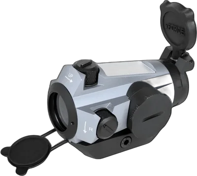 JJ Airsoft Red Dot Sight xFORCE XTSP Solar with low mount Grey
