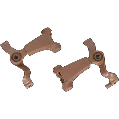 EARMOR M16A-TW adapters for M31/M32+ headphones for EXFIL® rails - Coyote Brown