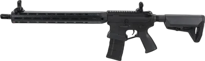 King Arms x Lancer Systems airsoft Carbine L15 LCH7 15" Faux Carbon Black
