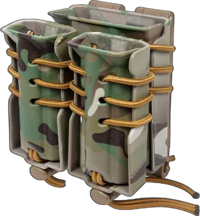 WoSport Carrier for 2 9mm magazines and an M4/M16 magazine Wosport Urban Assault Quick Pull MC