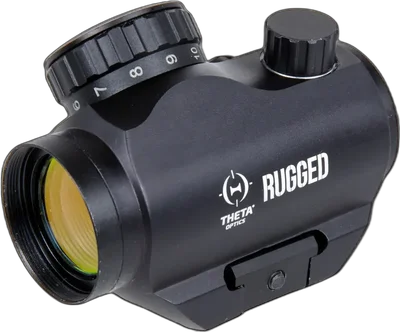 Theta Optics Red Dot Sight Theta Optics Rugged A1 Mini 1x21 Black