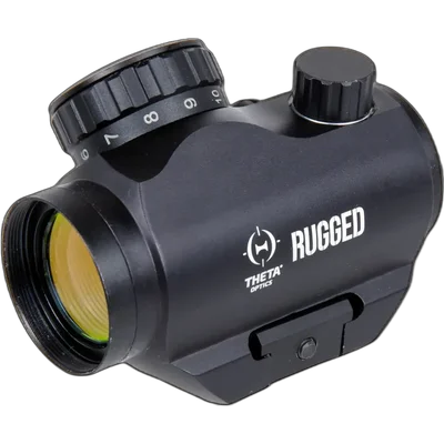 Theta Optics Red Dot Sight Theta Optics Rugged A1 Mini 1x21 Black
