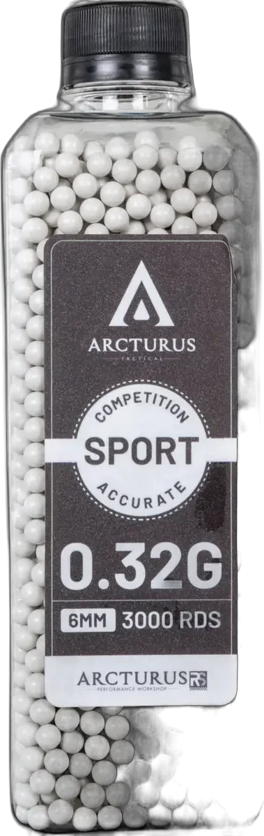 Arcturus RS® SPORT Match Grade 0.32g BBs 3000 pcs bottle