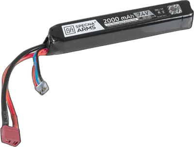 Specna Arms LiPo 7,4V 2000mAh 15/30C Battery - T-Connect (Deans)