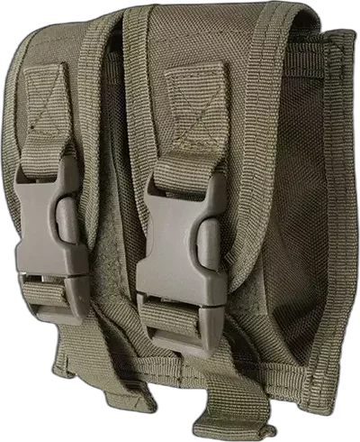 GFC Tactical Double grenade pouch   - OLIVE