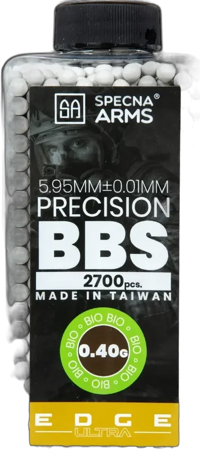 Airsoft BBs Precision 0,40g Specna Arms EDGE ULTRA™ BIO 2700 pcs White