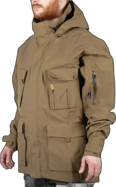 Emersongear Blue Label 'Dimorphic Egret' Khaki Softshell Jacket