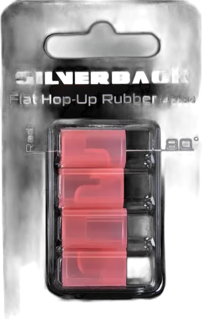 Silverback Airsoft Set of 4 Hop-Up Silverback 80° elastics type GBB (silicone version)