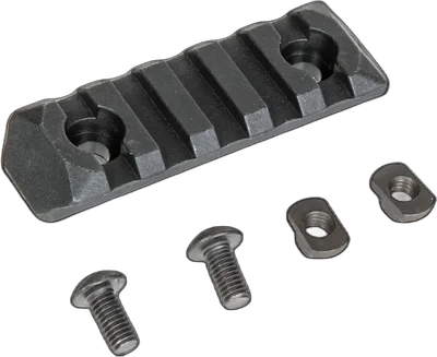 PTS ERS ™ M-LOK rail, 5 slots - black