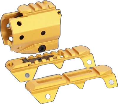 King Arms x Strike Industries mounting kit for Gridlok® rail Gold