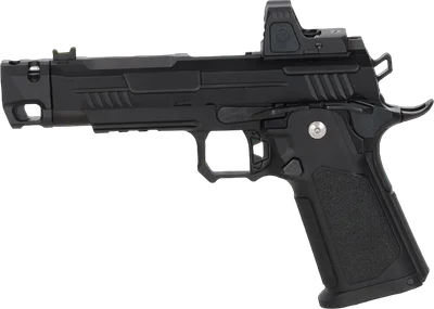 Arcturus Hi-Capa Vanguard 4.3" GBB Pistol (Optics Ready/Collimator ARS-1/Compensator) - Black