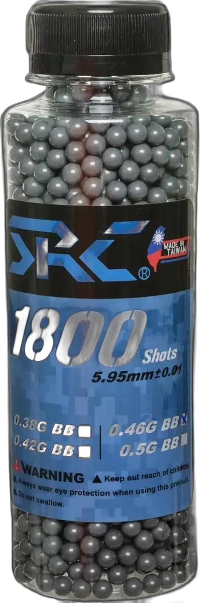 SRC BBs 0.46g bottle 1800 pcs Grey