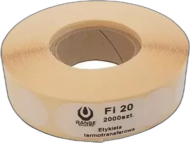 Range Solutions 20mm Shooting Target Pasters - 2000 Pcs - White