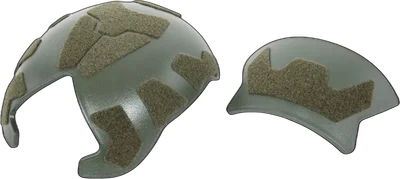 Fast SF helmet protection plates Olive