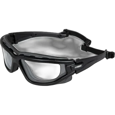 PYRAMEX I-FORCE Clear Antifog goggles