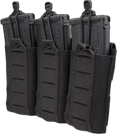 WoSport Front panel for three 5.56 MG-97-BLK magazines
