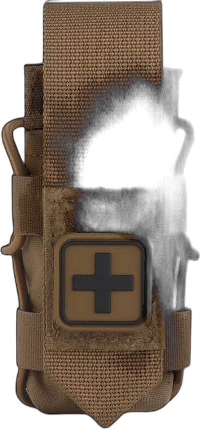 WoSport BP-137 Coyote Brown tactical stasis pouch