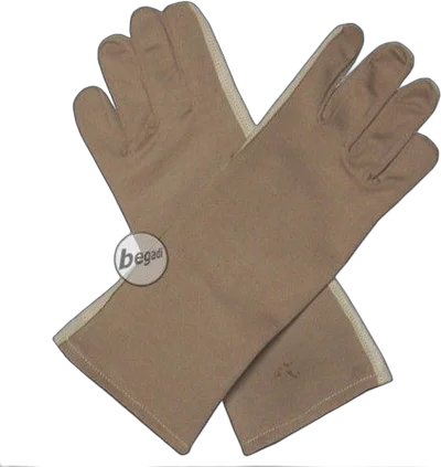 NOMEX Handschuhe, lang, (100% Polyamid) - Tan