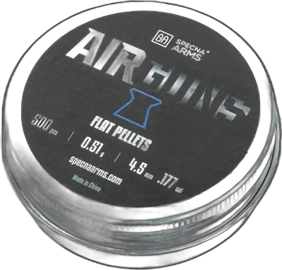 Flat shot 0.51g. Specna Arms 4.5mm 500 pieces