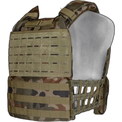 GFC Tactical MOLLE/laser-cut plate carrier vest - wz.93 forest panther