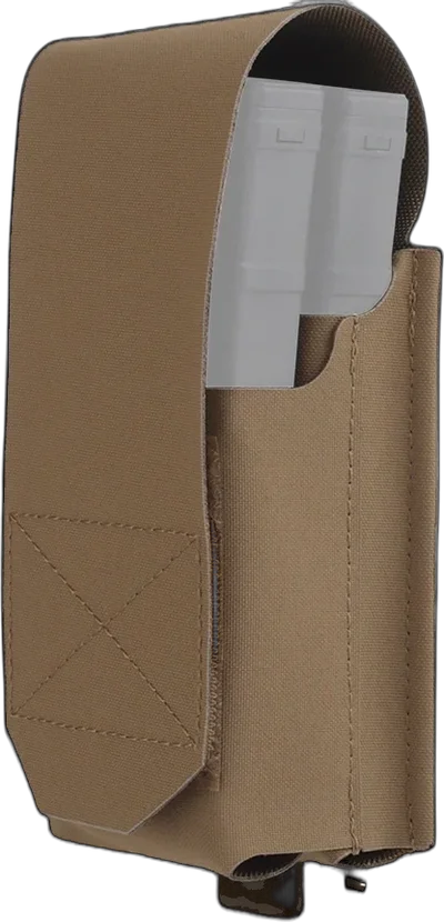 WoSport double magazine pouch Flip Pouch Coyote Brown